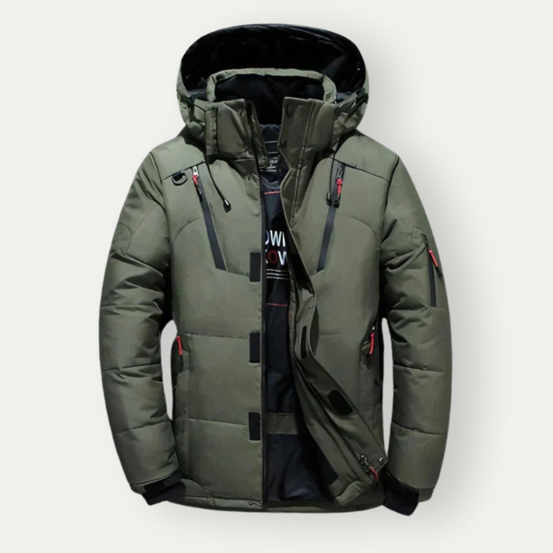 Men's Parka Winter Jacket - Zip & Hood | Winter Style