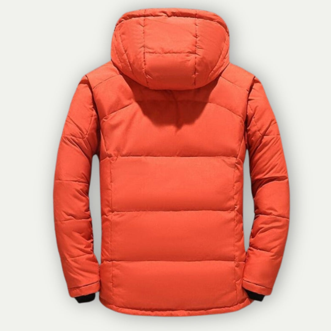 Men's Parka Winter Jacket - Zip & Hood | Winter Style
