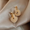 Stylish Golden Pearl Earrings for Women – Anne