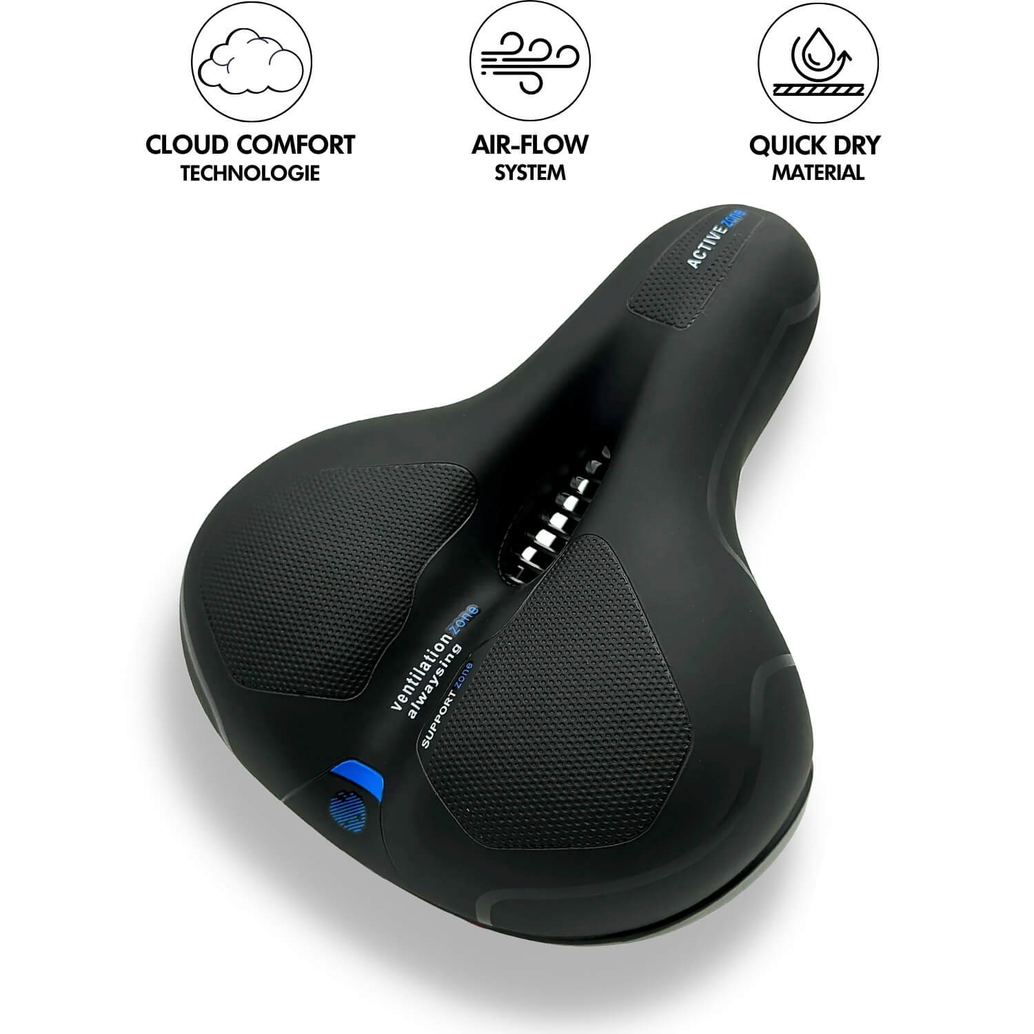 BikeComfort Pro - Ergonomic Bike Saddle for Pain-Free Riding Experience