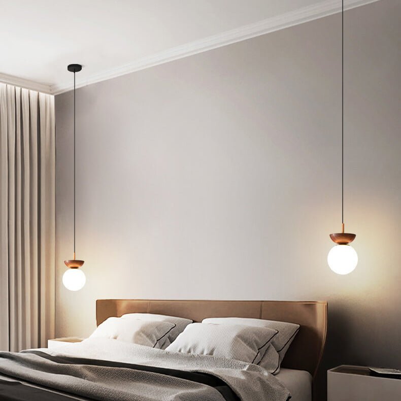 Hikari Ceiling Lamp – Minimalistic Japanese Design with LED & Wood