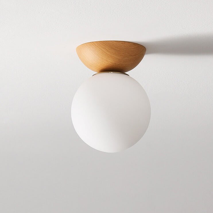Hikari Ceiling Lamp – Minimalistic Japanese Design with LED & Wood