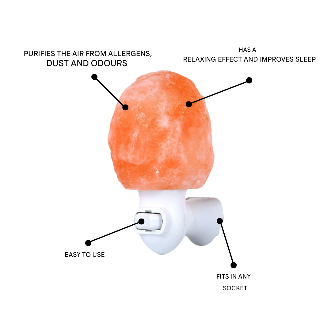 Himalayan Salt Lamp for Calm and Air Purification - ZenGlow