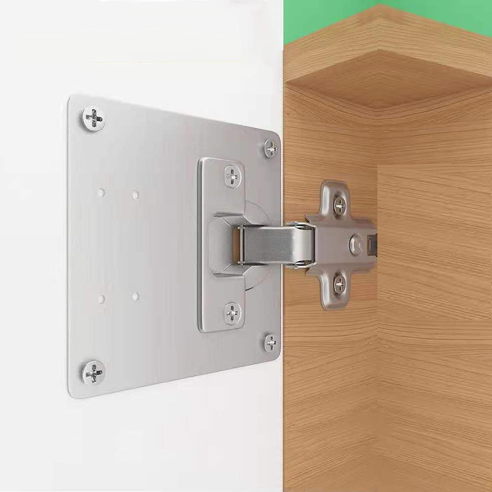 Hinge Mounting Plates for Cupboard Doors – Fixon