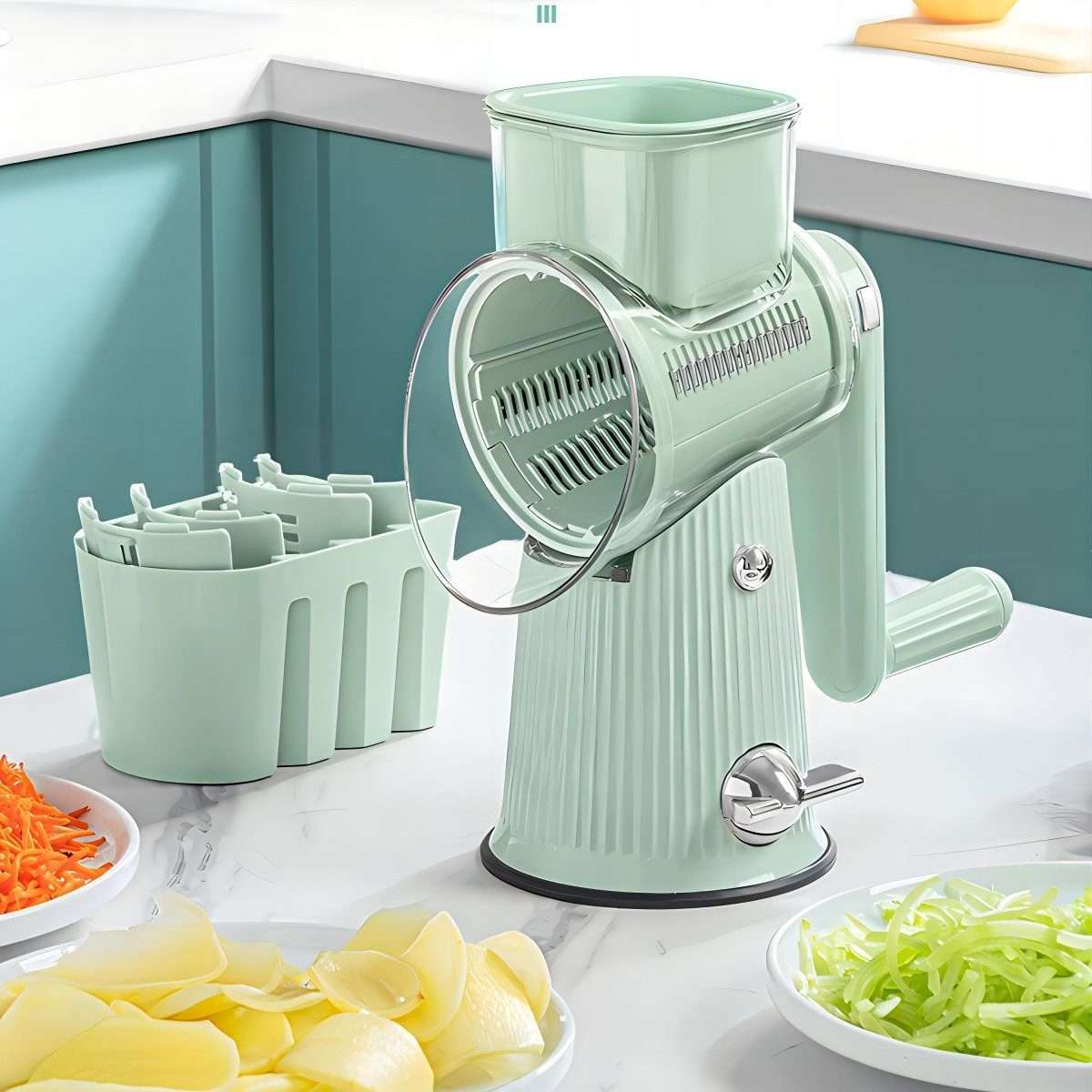 Multifunctional Kitchen Grater & Chopper – SliceMaster