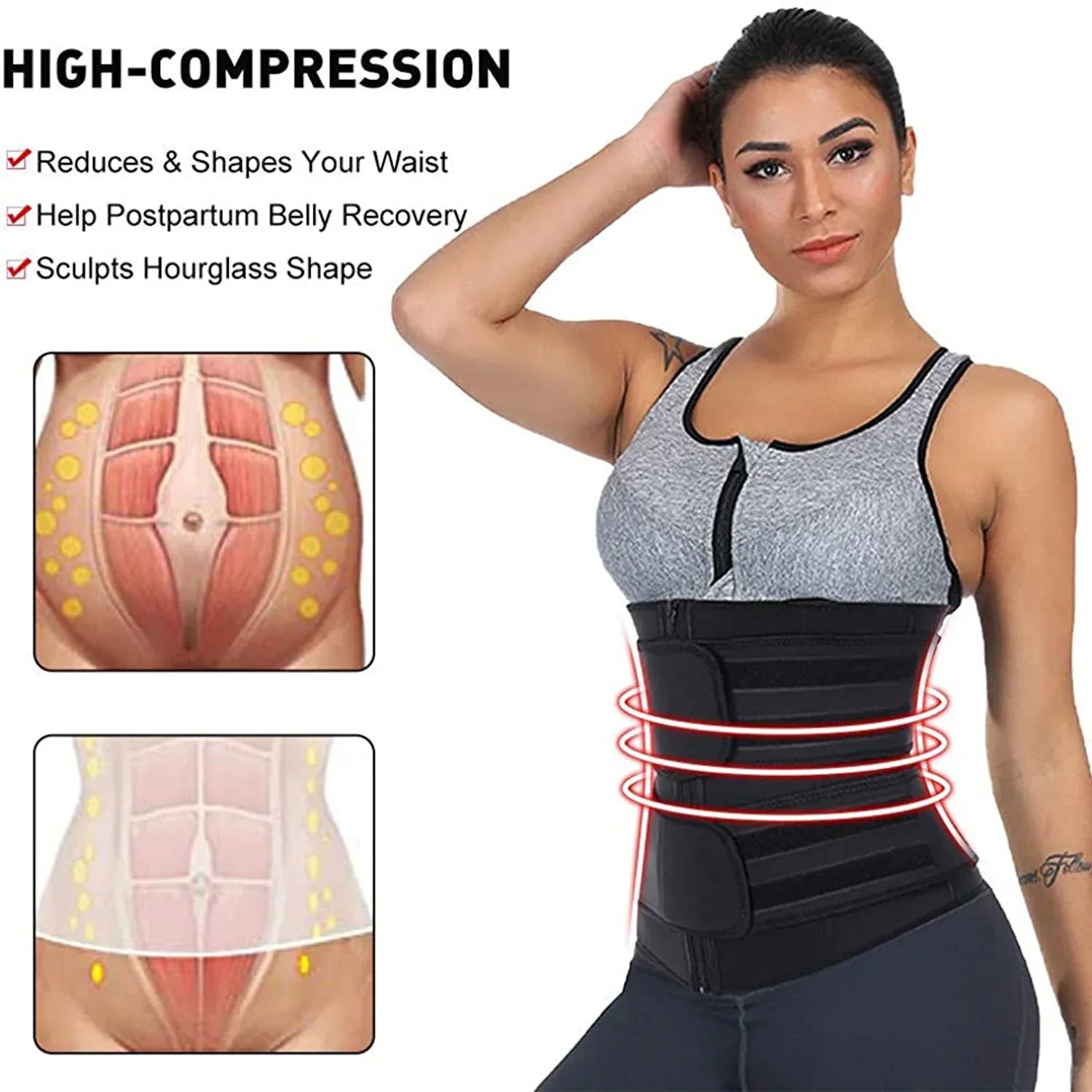 Neoprene Waist Trainer - SweatPro