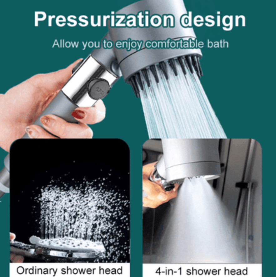Hydrobeam Shower Head - High Water Pressure & 9-Layer Filtration