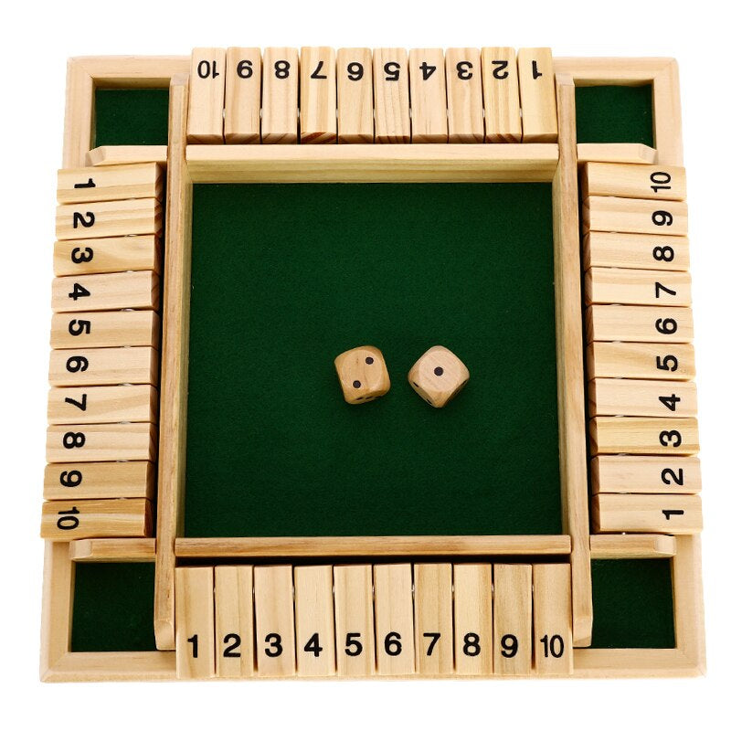 Wooden Cube Board Game - RekenRijk