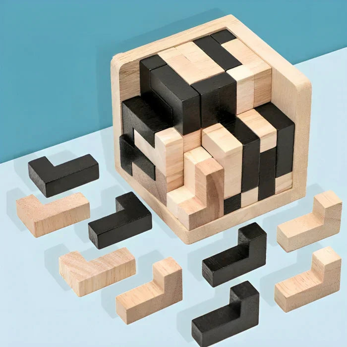 3D Wooden Puzzle - PuzzleMaster