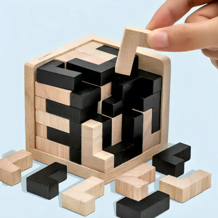 3D Wooden Puzzle - PuzzleMaster