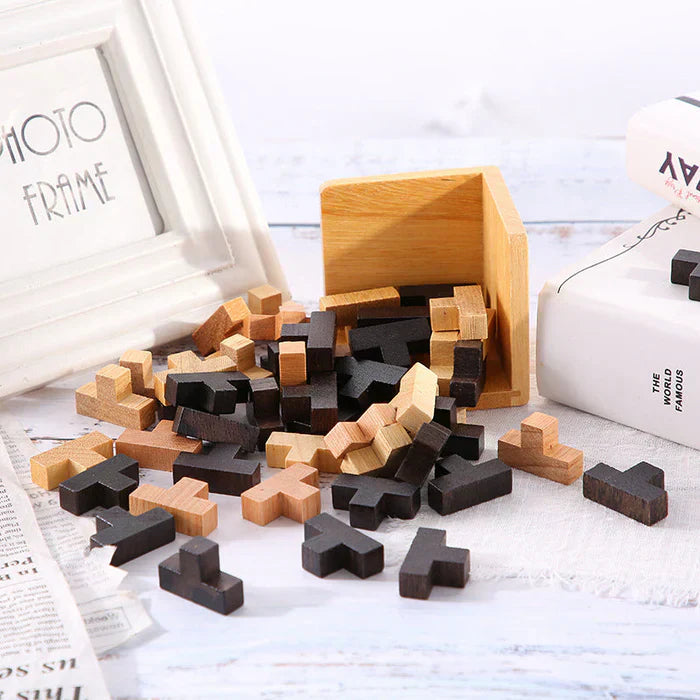 3D Wooden Puzzle - PuzzleMaster