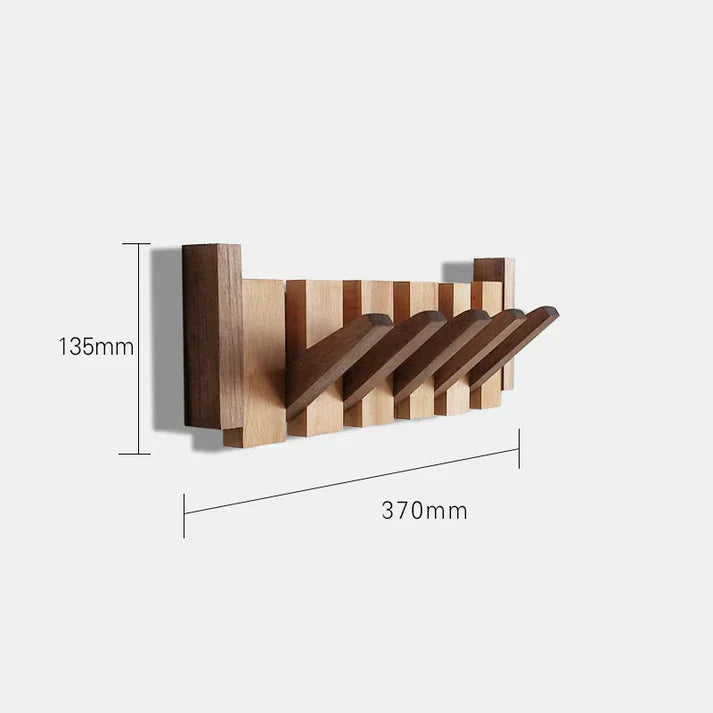MelodyRack | Piano-Inspired Wooden Coat Rack