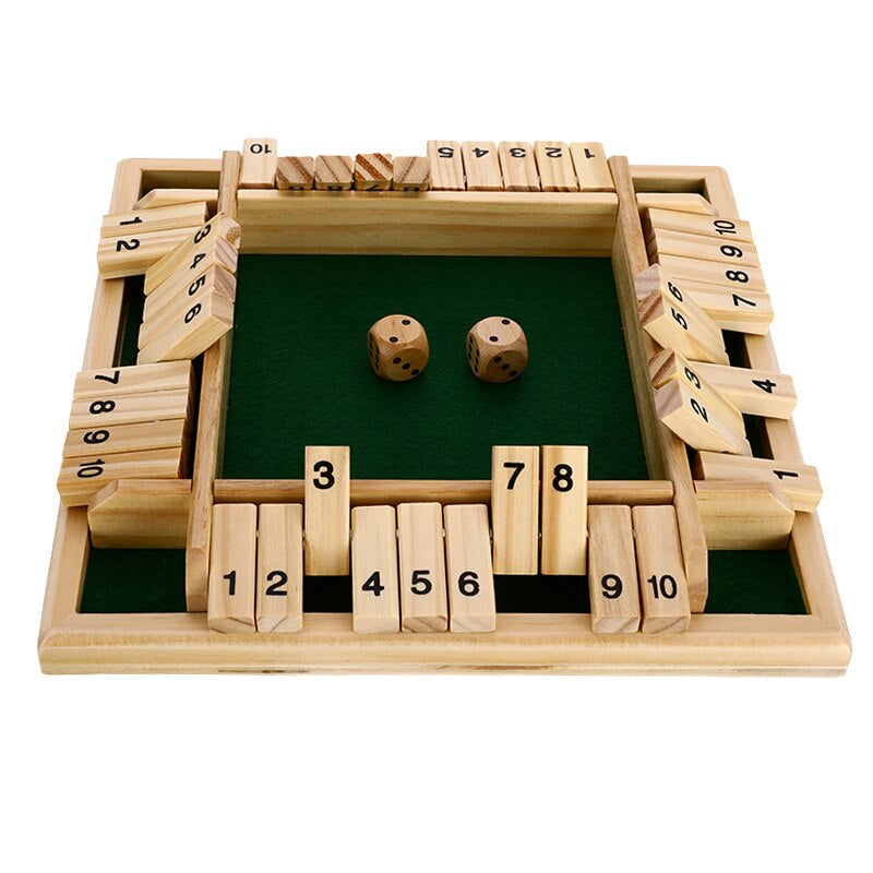 Wooden Cube Board Game - RekenRijk