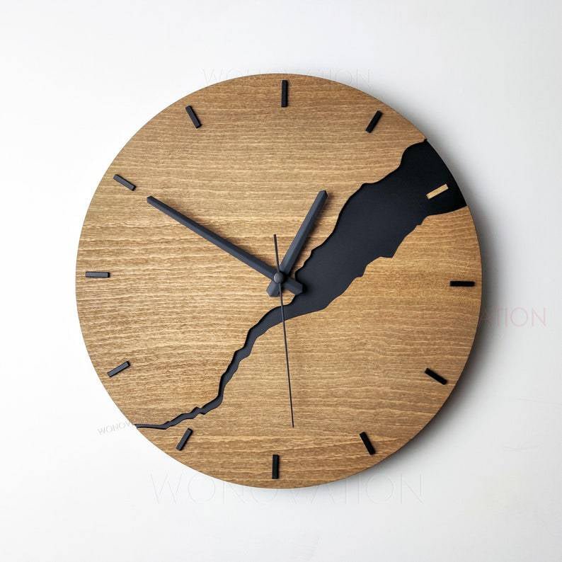 Luxury Wooden Wall Clock – Nuvoro