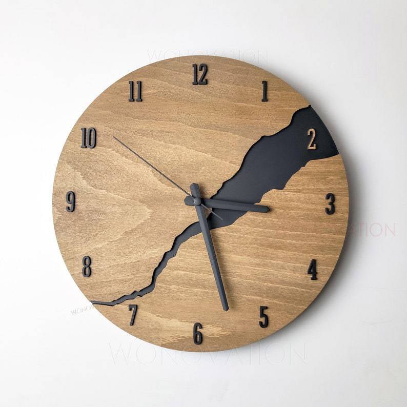 Luxury Wooden Wall Clock – Nuvoro