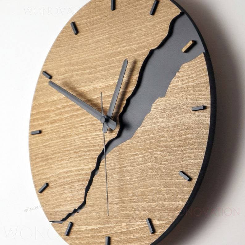Luxury Wooden Wall Clock – Nuvoro