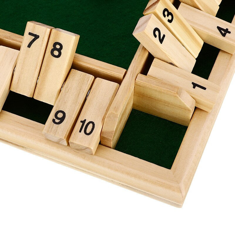 Wooden Cube Board Game - RekenRijk