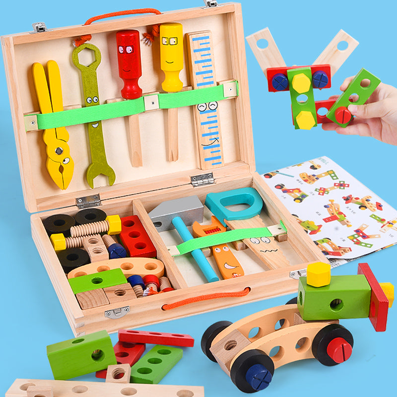 Interactive Wooden Construction Kit – MakerBox