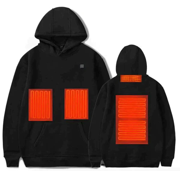 Heated Unisex Winter Hoodie - WinterThermaHoodie