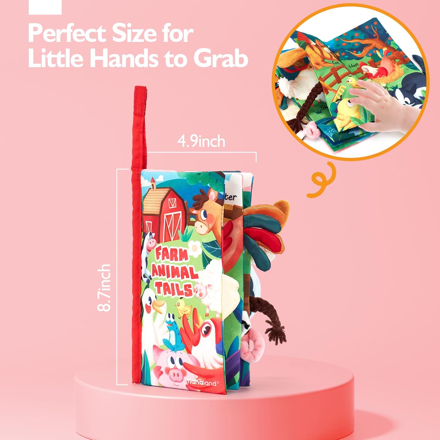 Sensory Book - High Contrast Baby Toy 6-12 Months