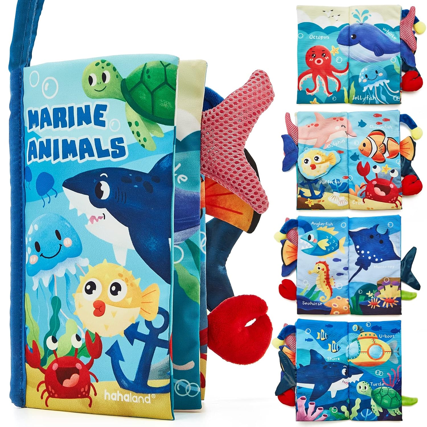 Sensory Book - High Contrast Baby Toy 6-12 Months