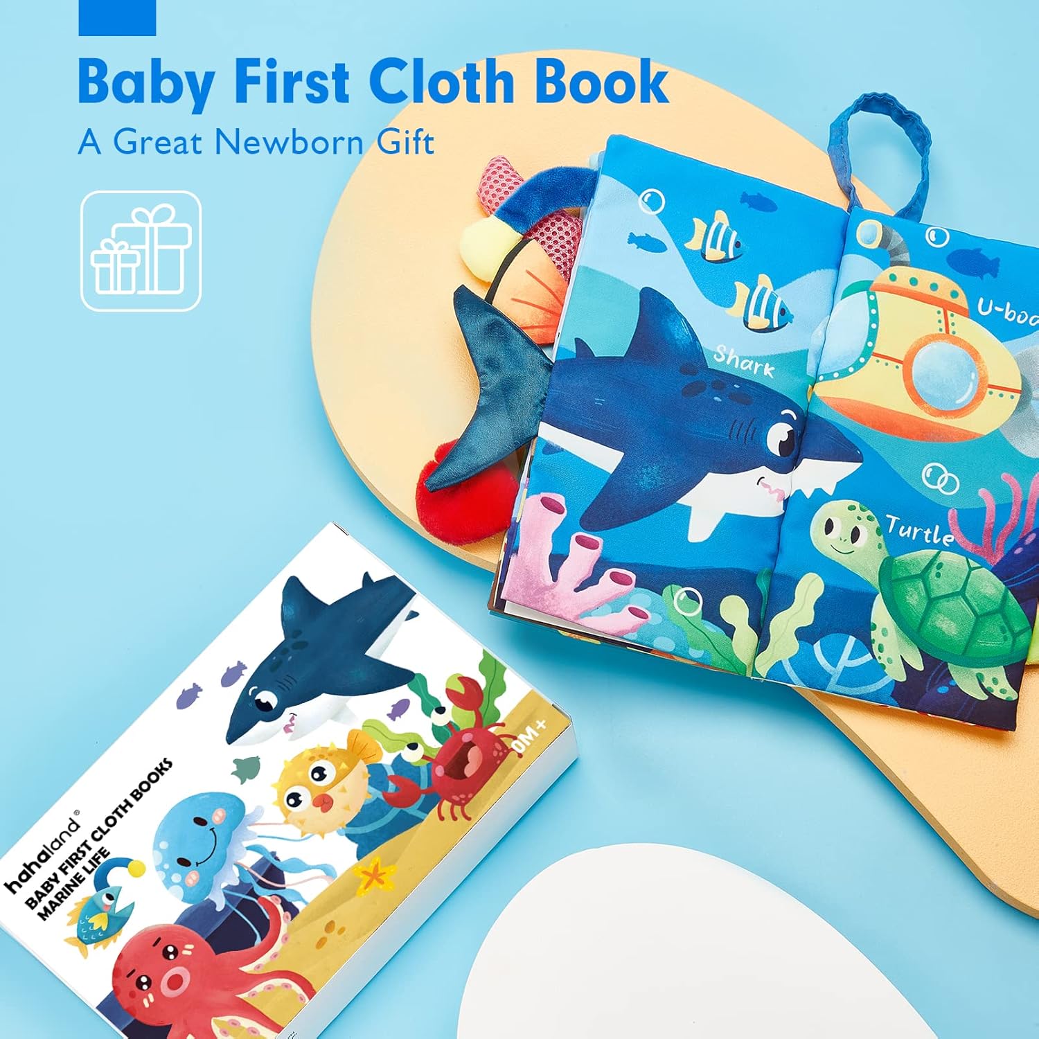 Sensory Book - High Contrast Baby Toy 6-12 Months