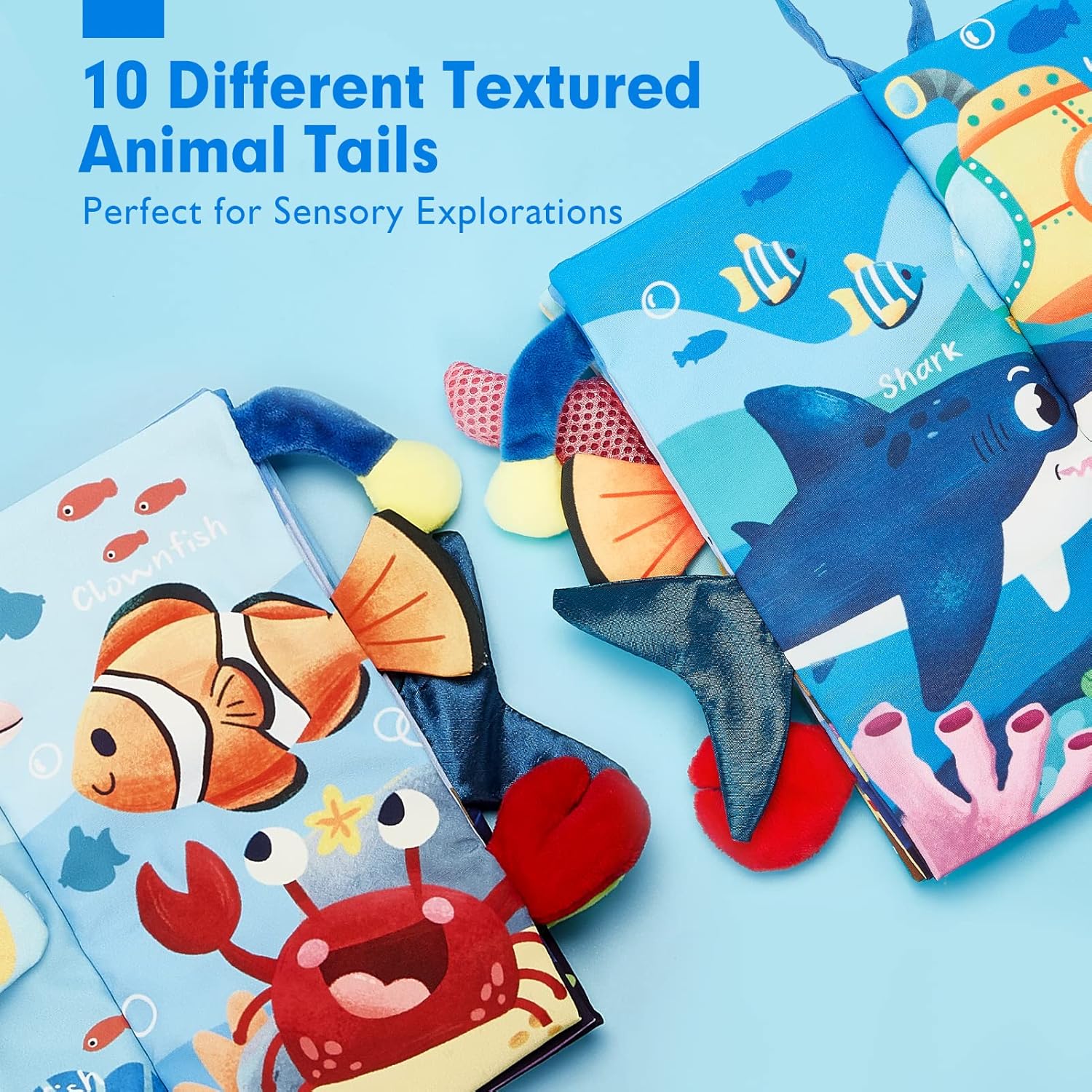 Sensory Book - High Contrast Baby Toy 6-12 Months