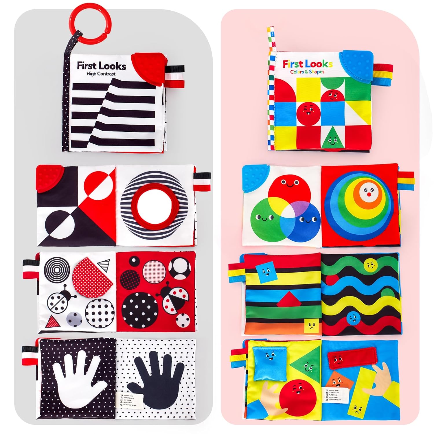 Sensory Book - High Contrast Baby Toy 6-12 Months