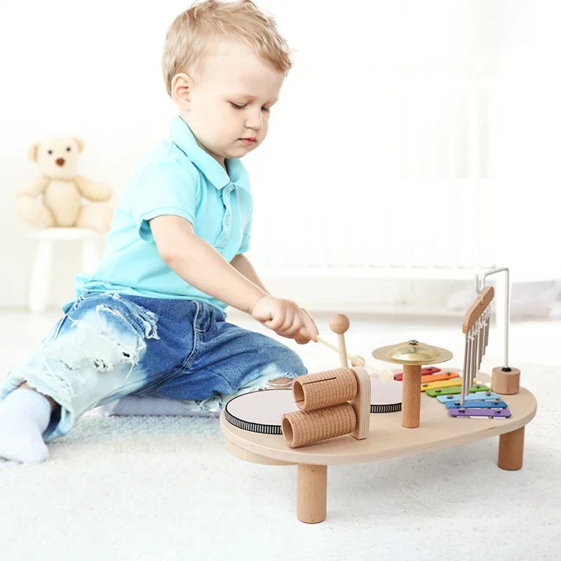 Wooden Baby Music Set - Creativity and Development