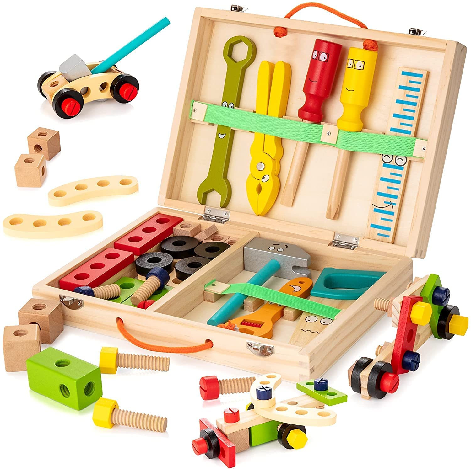 Children's Toy Tool Kit - Educational and Safe