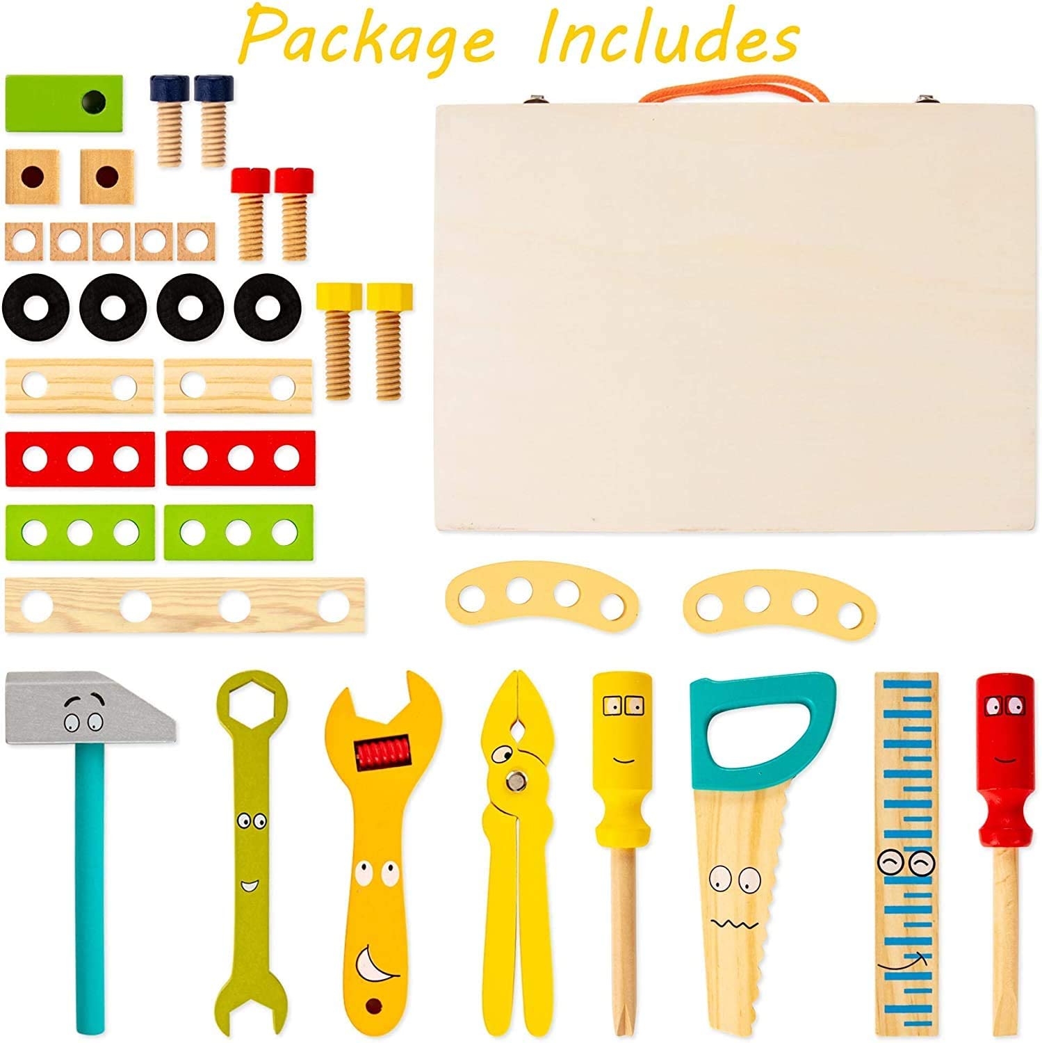 Children's Toy Tool Kit - Educational and Safe