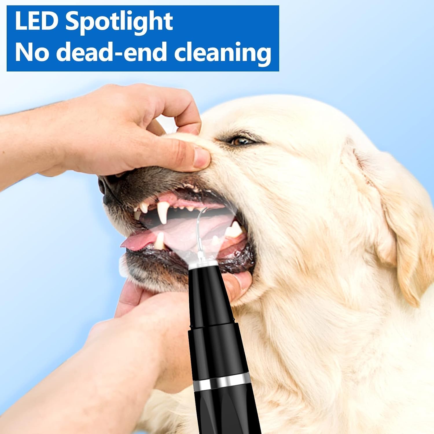 Pet Tartar Remover - Ultrasonic Toothbrush