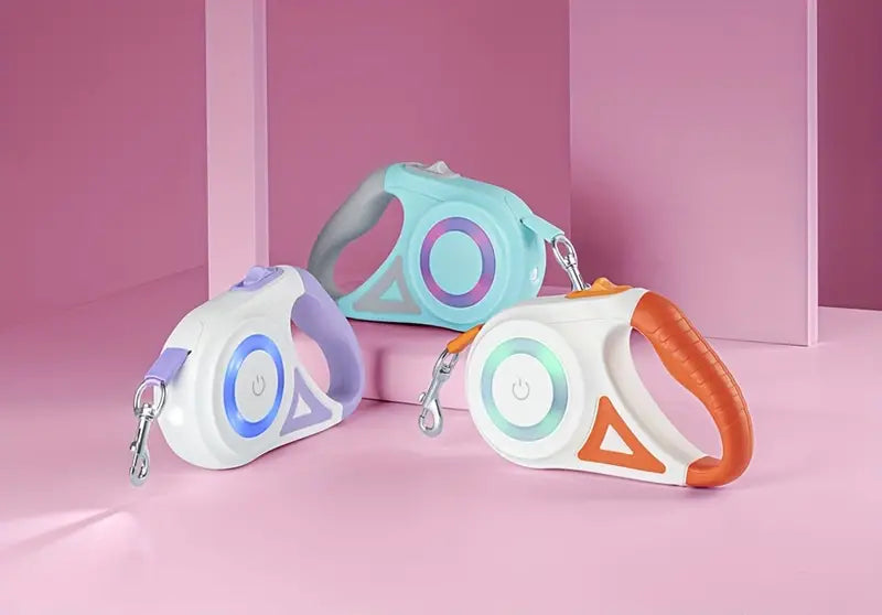 Illuminated Dog Lead with Torch – GlowGuard