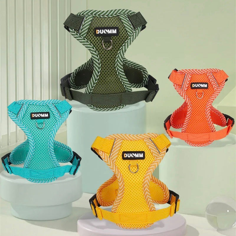 Reflective Harness and Lead Set for Small Dogs - AirFlex