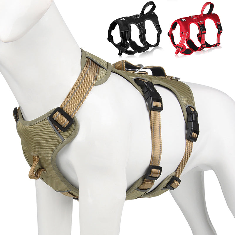 Reflective Anti-Pull Dog Harness - GripGuard