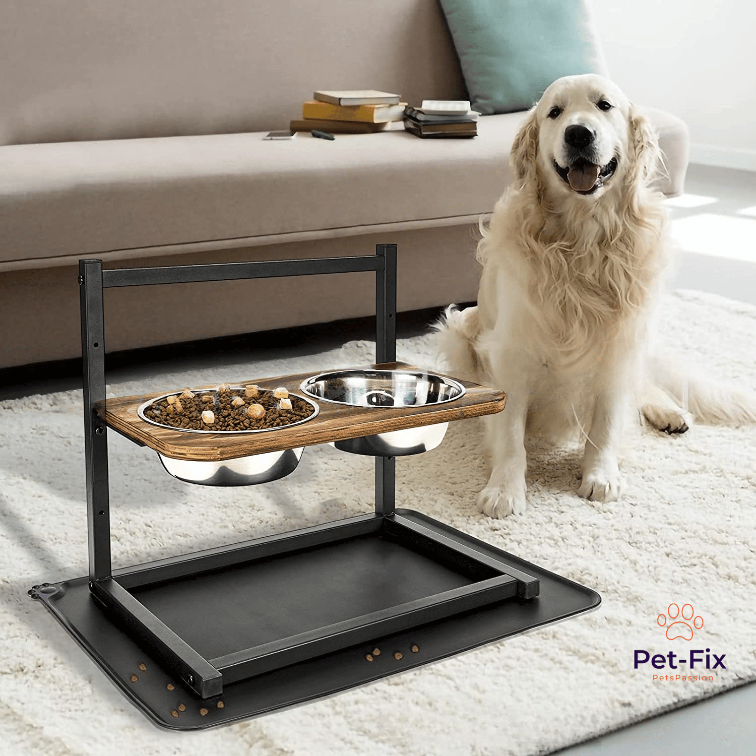 Premium Elevated Dog Feeding Station - SnackHaven