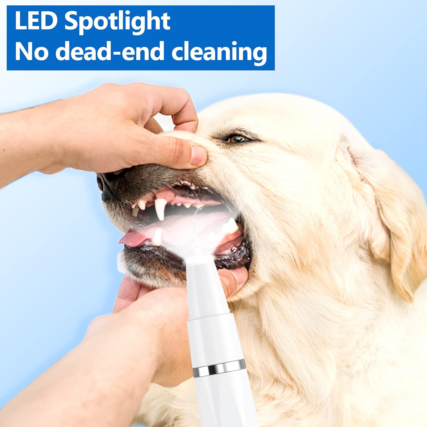 Pet Tartar Remover - Ultrasonic Toothbrush