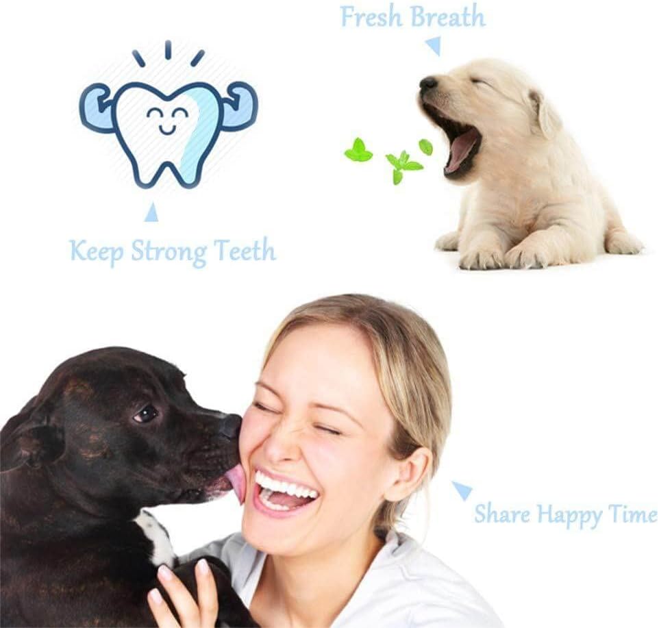 2-Part Three-Sided Pet Toothbrush – Gum Inflammation Control for Healthy Teeth