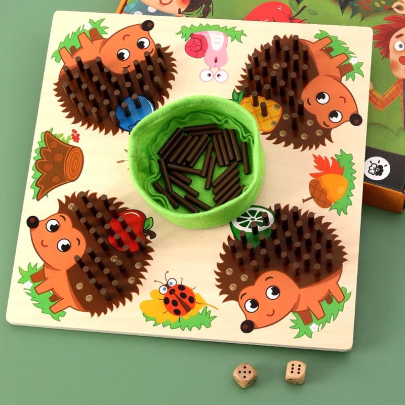 Montessori Counting and Sensory Toy for Toddlers - CountWithSpikes