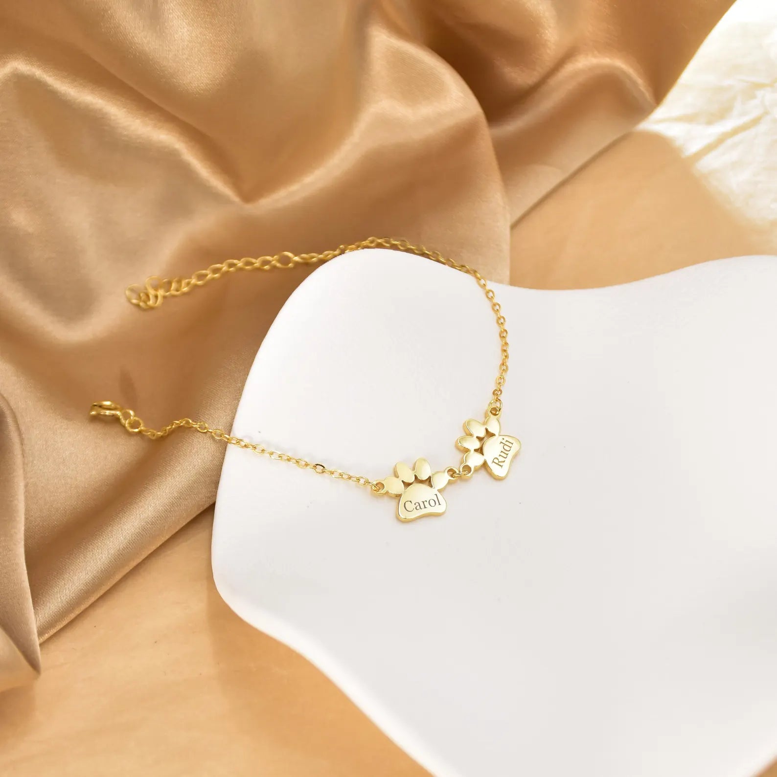 PetAmour Signature Bracelet | Customizable pet jewelry with engraved names