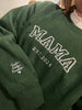 EmbroLux Custom Hoodie | Personalized sweatshirt with embroidered family names for heartfelt gifting