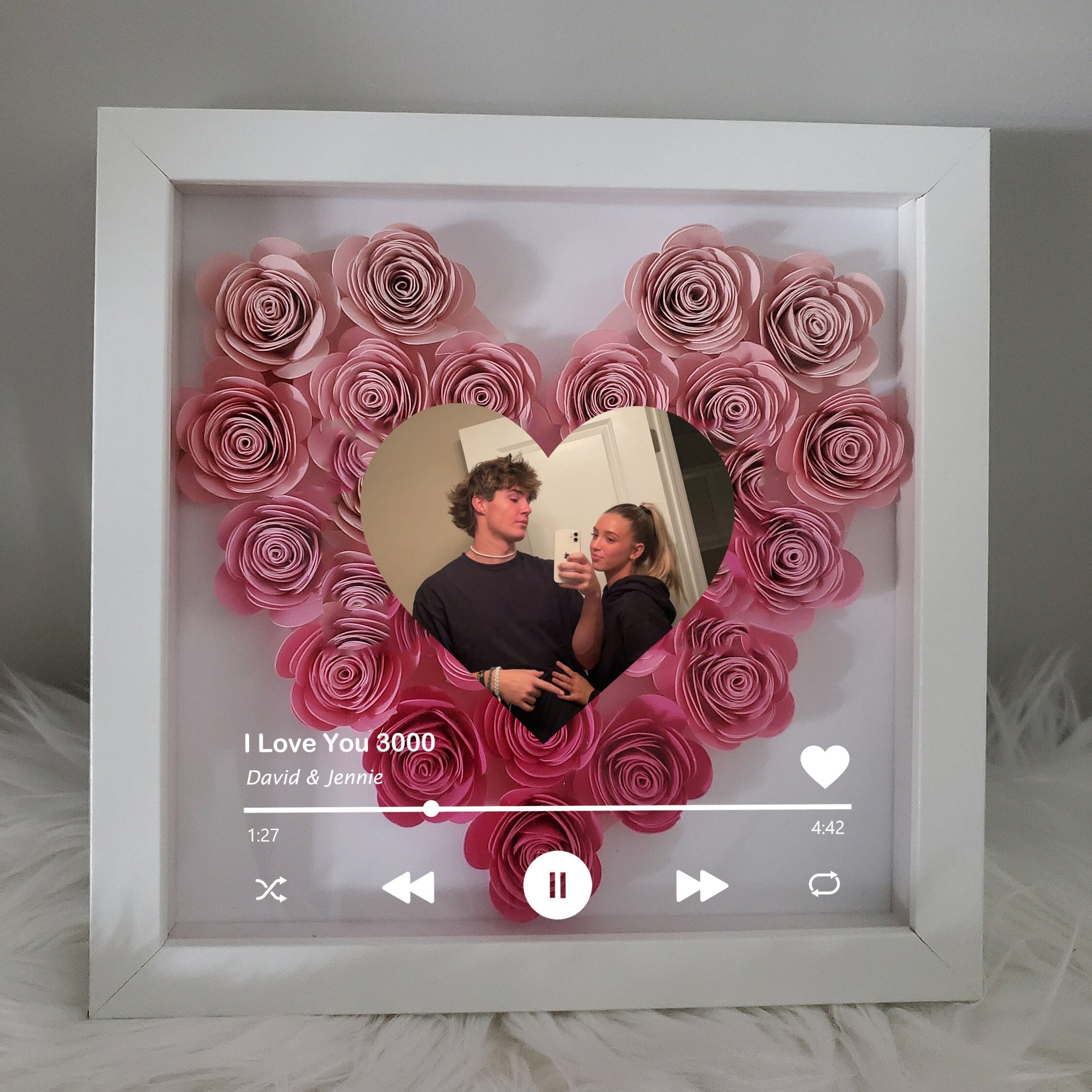 CherishCove Memory Frame | High-Quality Custom Shadow Box for Enduring Love