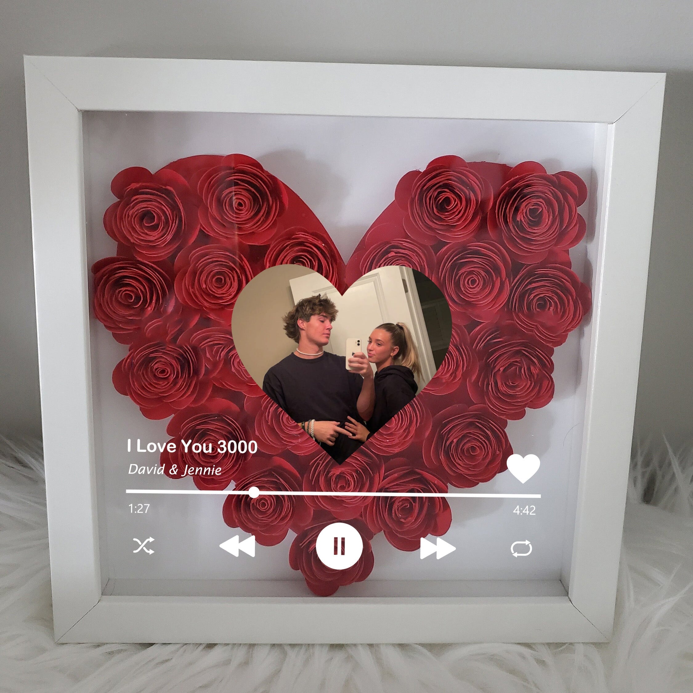 CherishCove Memory Frame | High-Quality Custom Shadow Box for Enduring Love