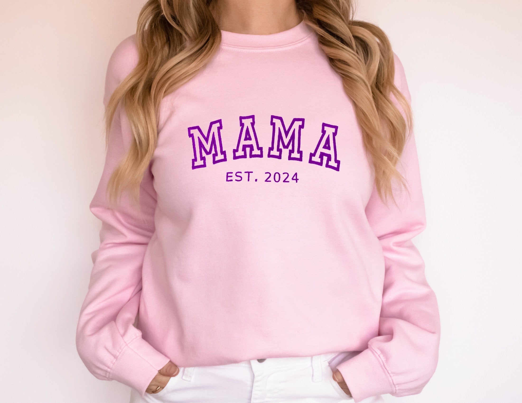 EmbroLux Custom Hoodie | Personalized sweatshirt with embroidered family names for heartfelt gifting