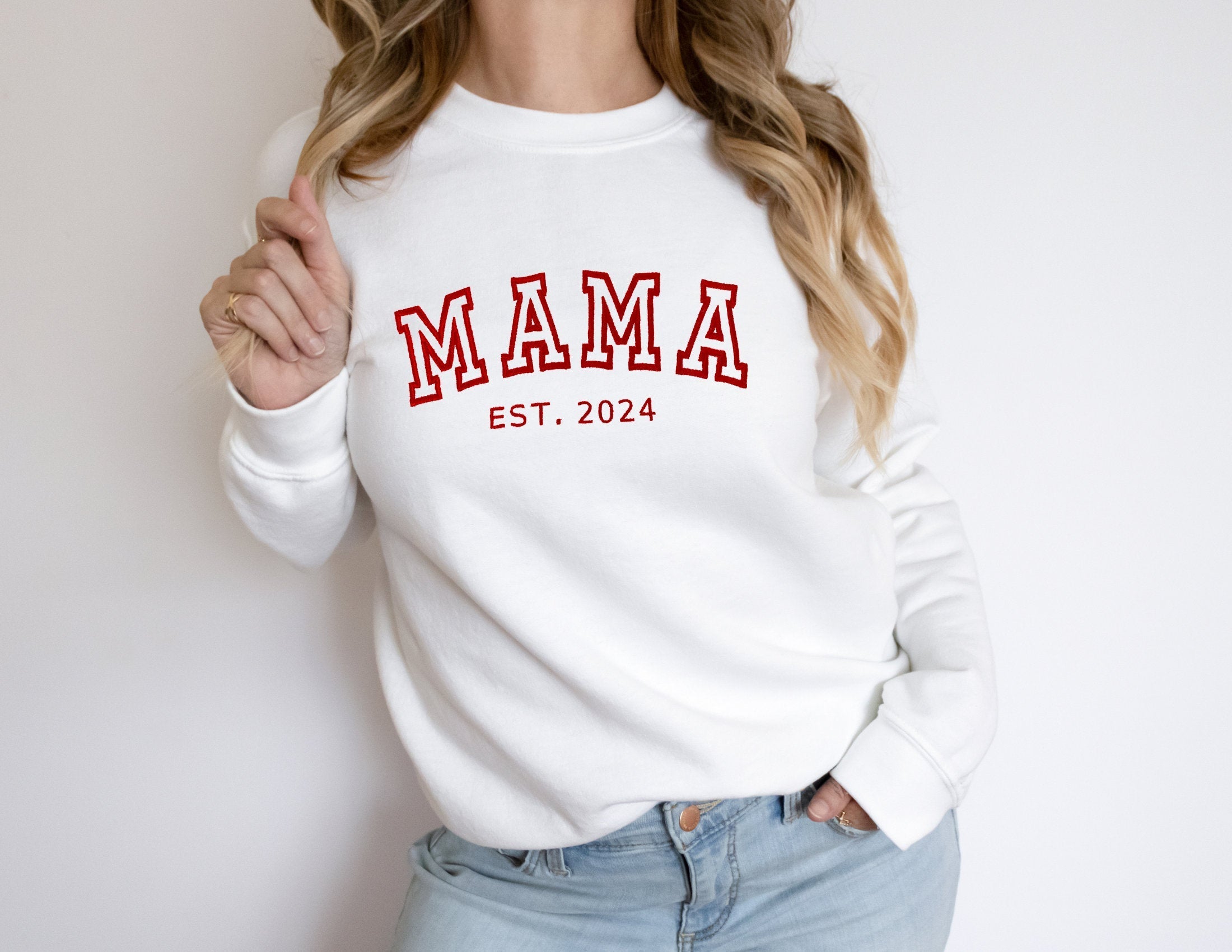 EmbroLux Custom Hoodie | Personalized sweatshirt with embroidered family names for heartfelt gifting