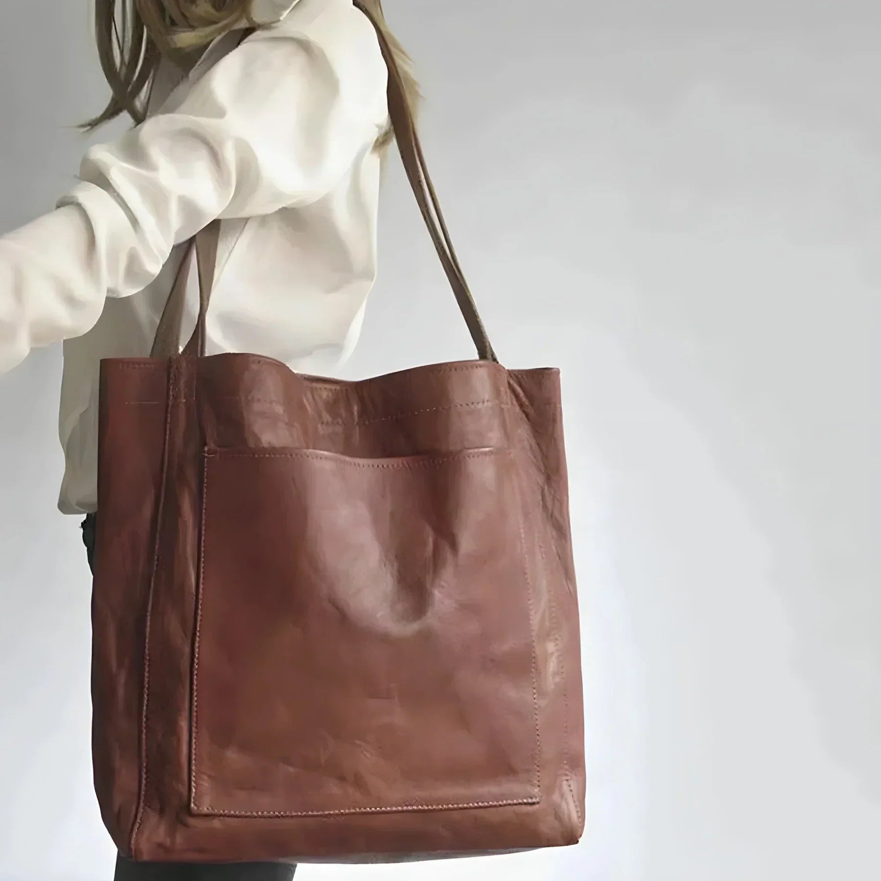 Julienne Leather Shopper - For Stylish and Practical Days