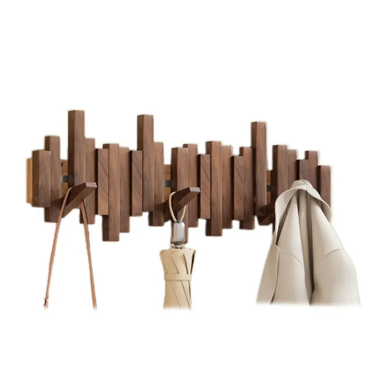 Piano Coat Rack | Walnut or Beech Wood