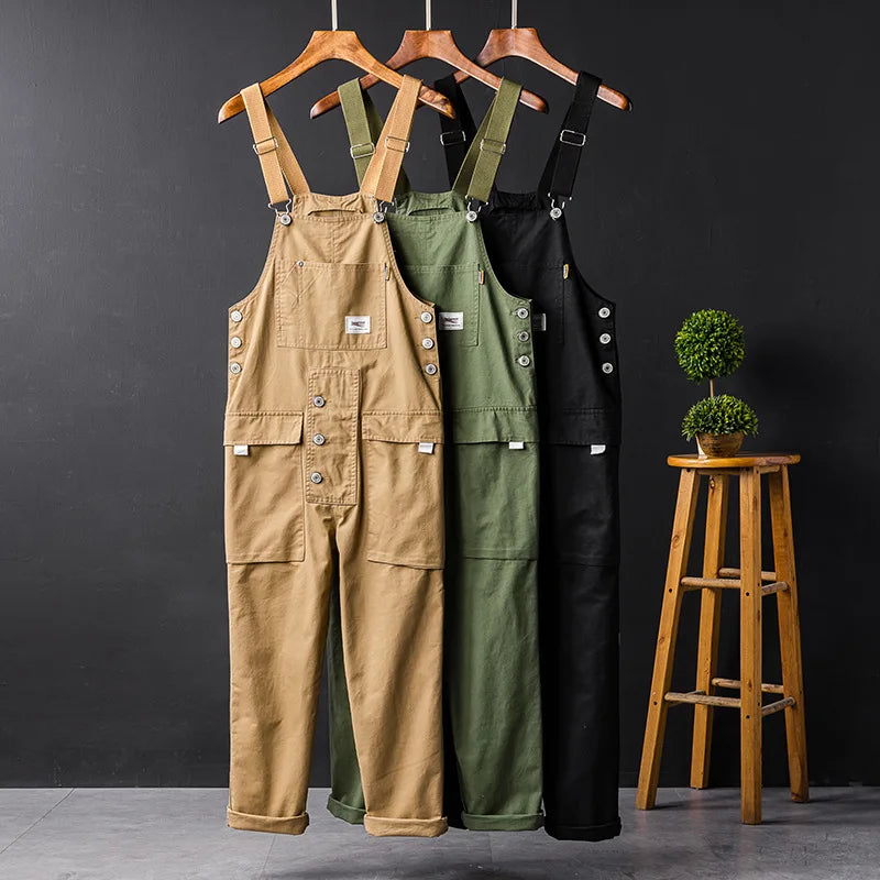 General Utility Overalls - GearMax - Multi-Pocket Design - Adjustable Shoulder Straps