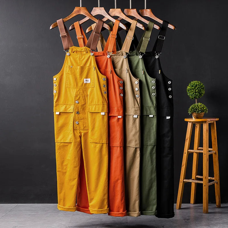 General Utility Overalls - GearMax - Multi-Pocket Design - Adjustable Shoulder Straps