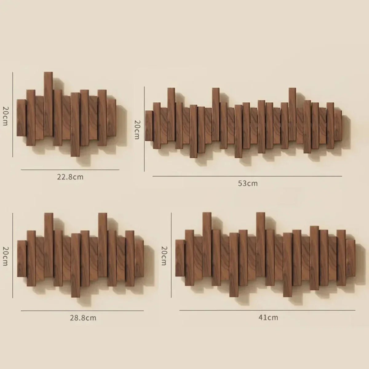 Piano Coat Rack | Walnut or Beech Wood